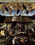 BOTTICELLI, Sandro The Mystical Nativity France oil painting artist